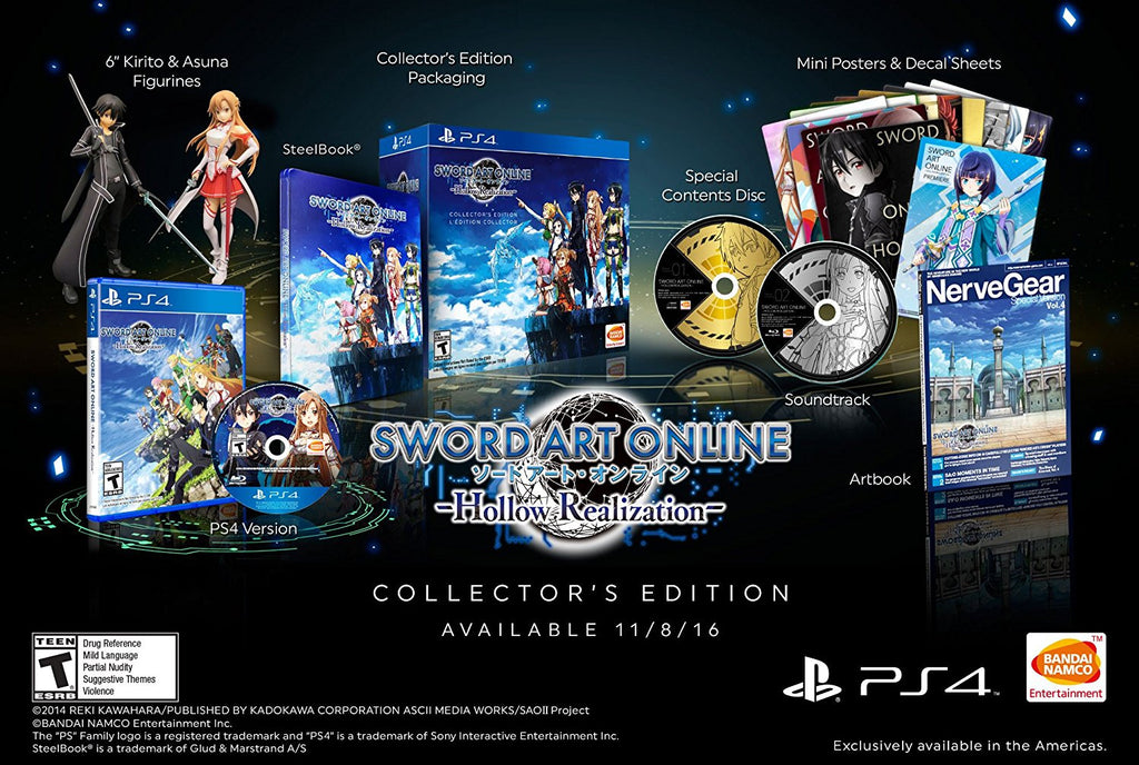 Sword Art Online: Hollow Realization Deluxe Edition sur PS4 Sword Art Online: Hollow Realization Deluxe Edition sur PS4