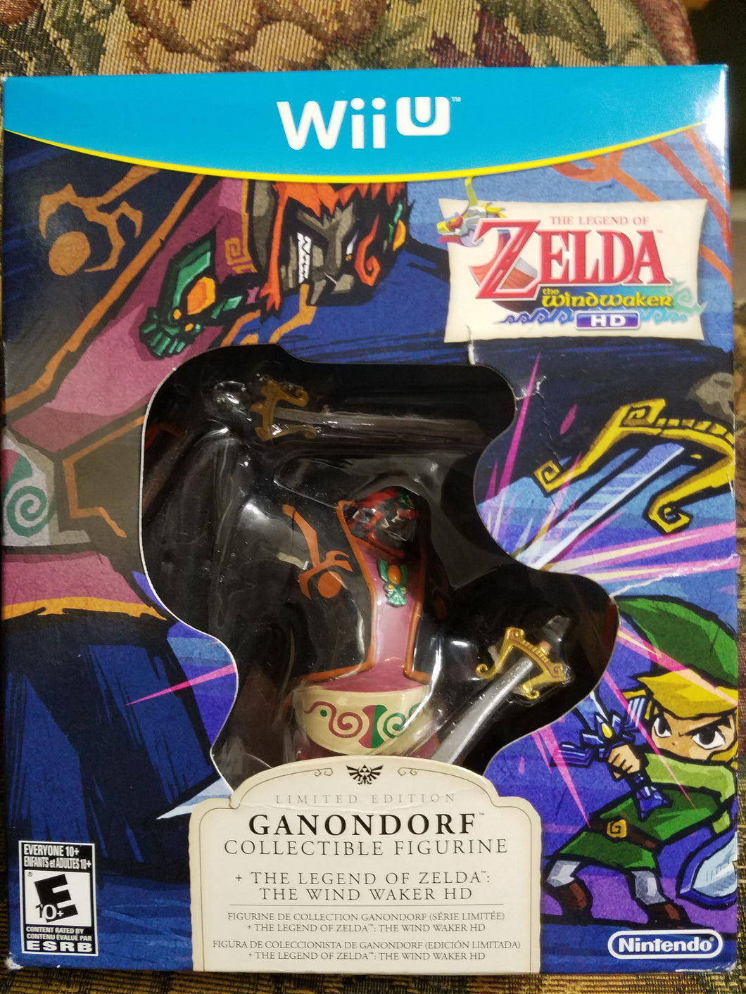 The Legend of Zelda The Windwaker HD Collector's edition for Wii U
