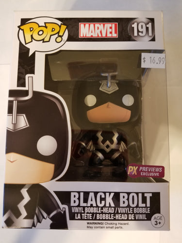 Funko Pop! Marvel: Black Bolt