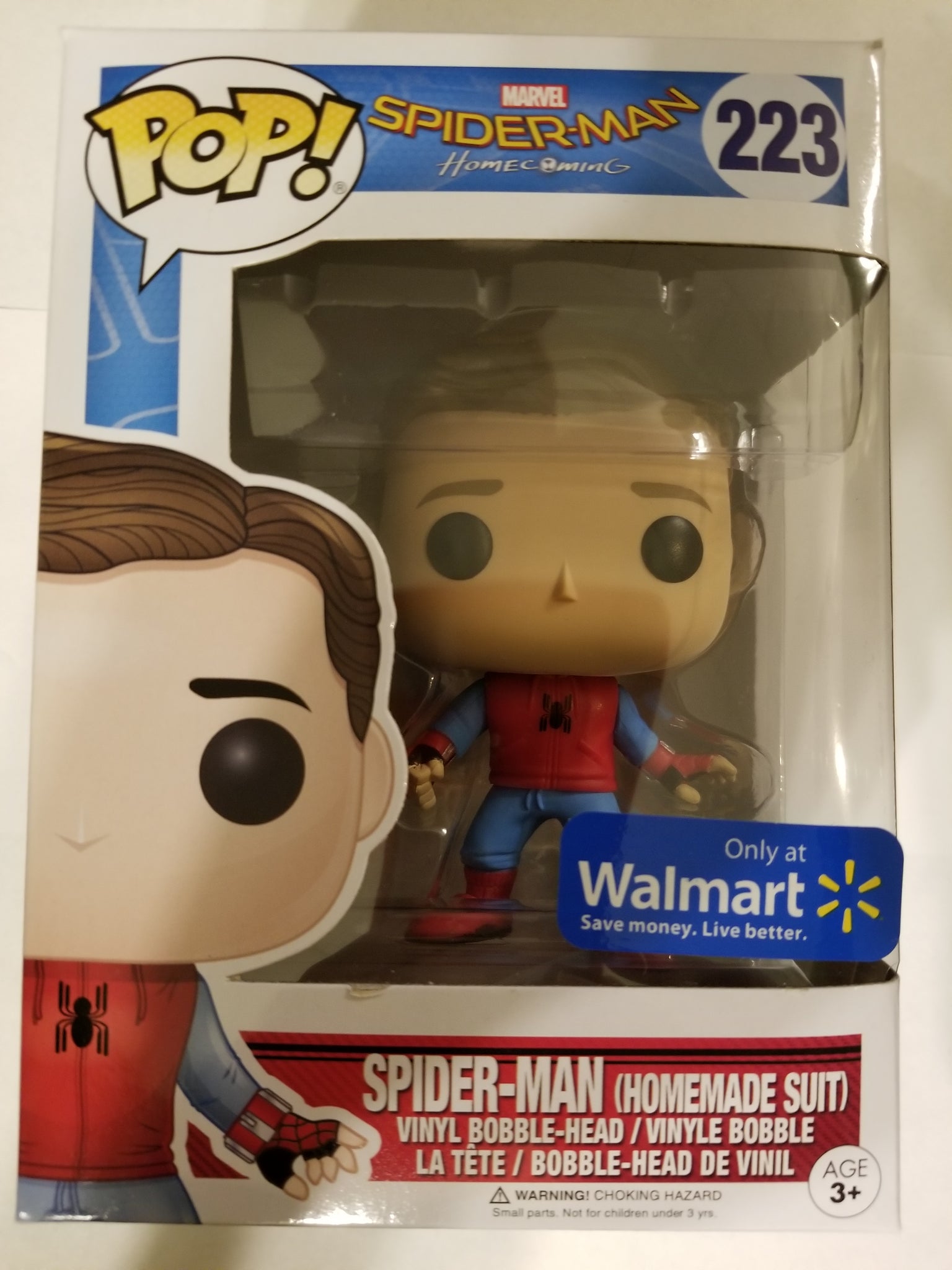 Funko Pop! Marvel: Spider-Man ( homemade suit ) – Heroes Bazaar