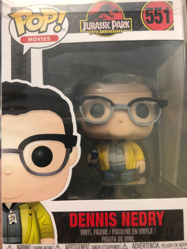 Funko Pop!: Jurassic Park: Dennis Nerdy