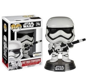 Funko Pop! Star Wars: First Order StormTrooper, Heavy Artillery, Amazon Exclusive