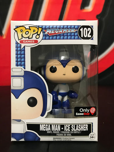 Funko Pop! Mega-Man Ice Slasher, GameStop Exclusive