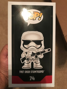 Funko Pop! Star Wars: First Order StormTrooper, Heavy Artillery, Amazon Exclusive