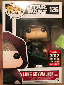 Funko Pop! Star Wars: Luke Skywalker, Hood, Galactic Convention 2017