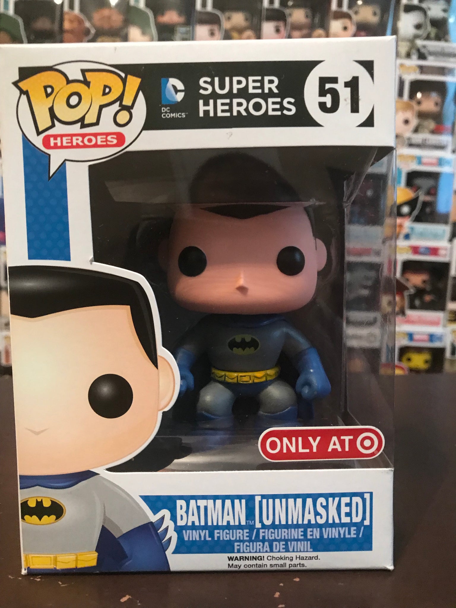 Funko Pop Unmasked Batman – DC Comics – Dimension X Geek Store