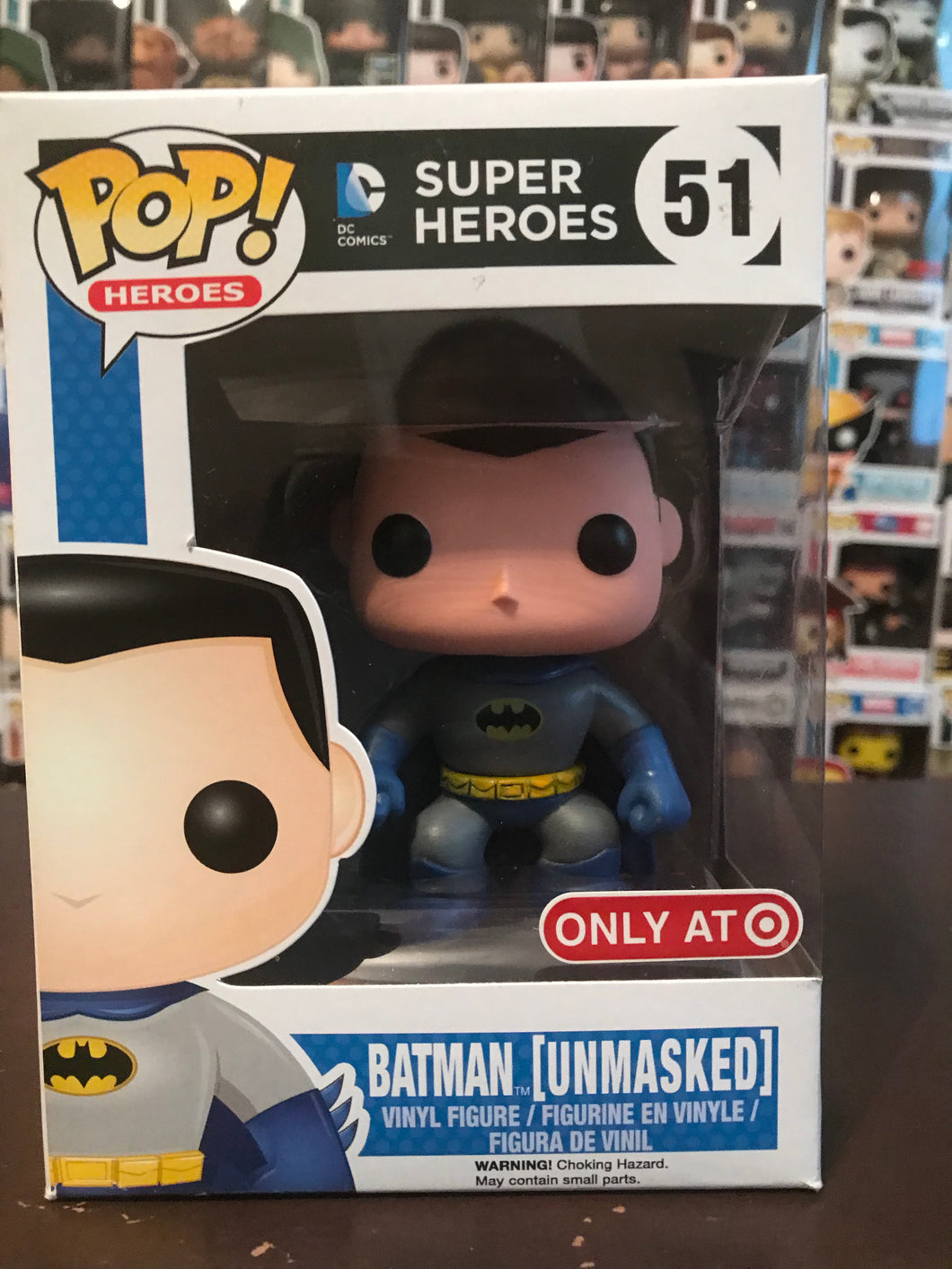Funko Pop! DC: Batman, Unmasked, Target Exclusive