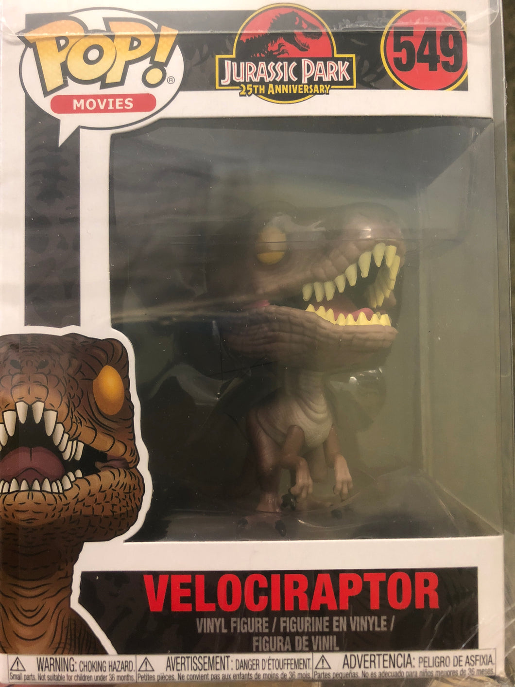 Funko Pop!: Jurassic Park: Velociraptor