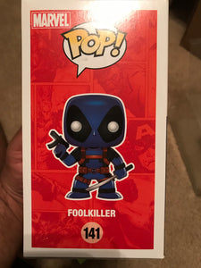 Funko Pop! Marvel: DeadPool, FoolKiller, Hot Topic Exclusive