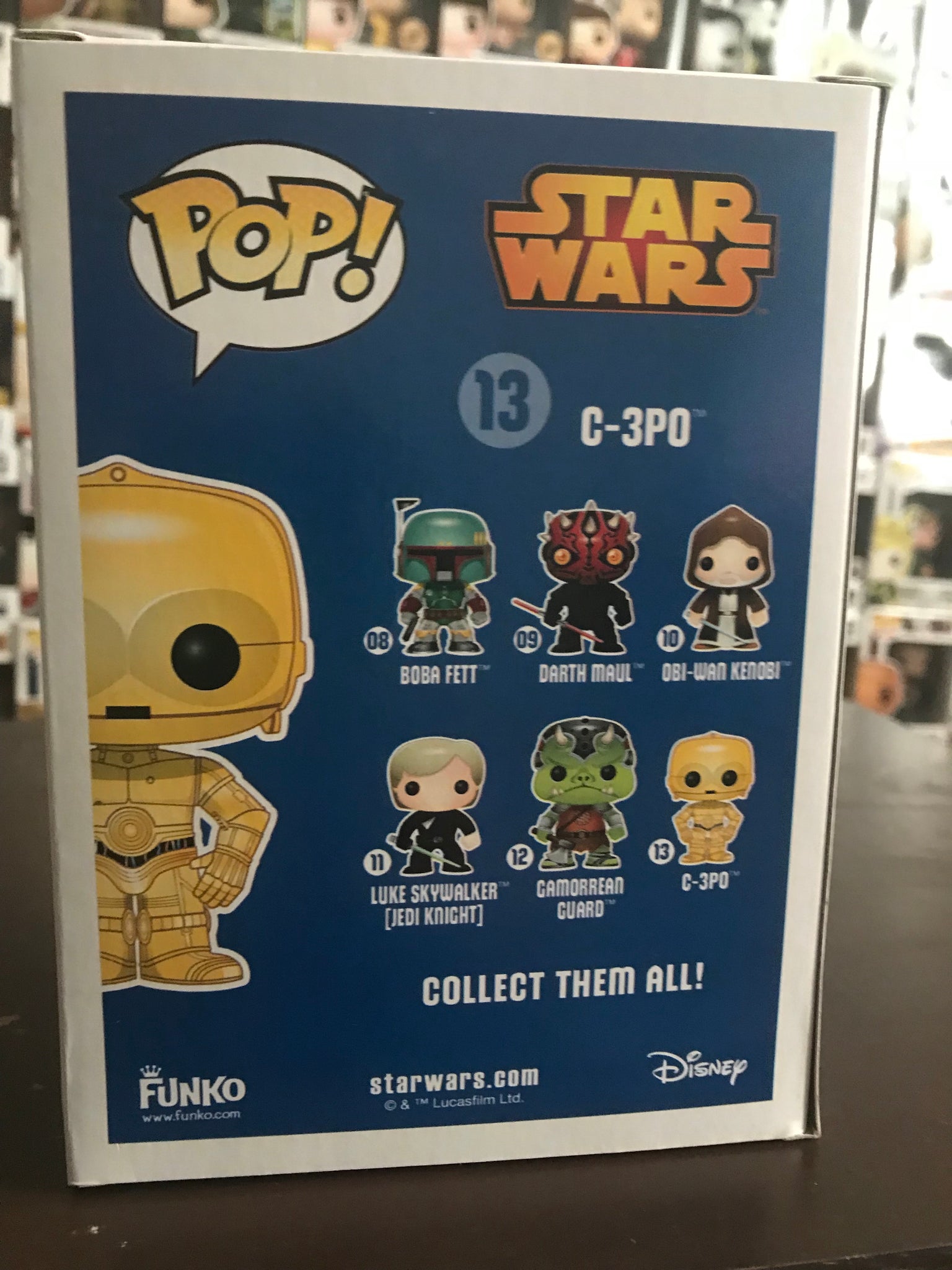 Funko Pop! Star Wars: C-3PO, Chrome, Summer Convention – Bazaar