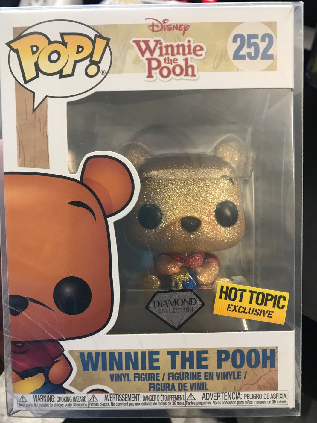 Funko Pop! Disney: Winnie The Pooh, Diamond, HotTopic Exclusive