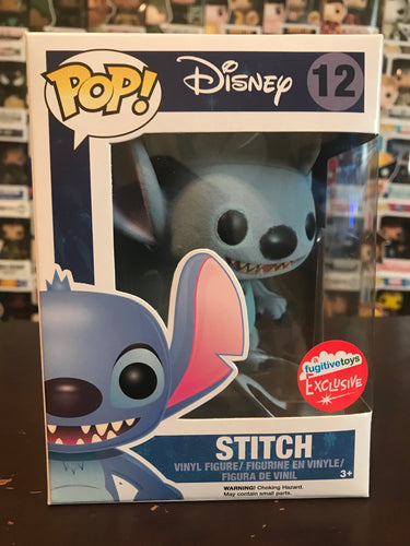 Funko Pop! Disney: Stitch, Flocked, Fugitive Toys Exclusive