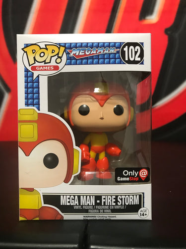 Funko Pop! Mega-Man Firestorm, GameStop Exclusive