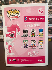 Funko Pop! Harley Quinn with Mallet, Pink Hearts, Hot Topic Exclusive